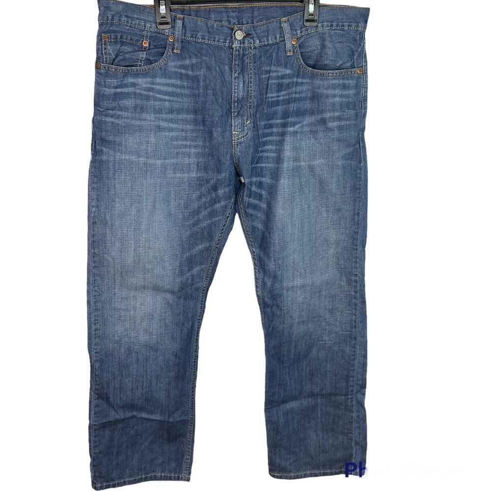 Levi Strauss & Co Men 514 Straight Leg Regular Fit Denim Jeans Sz 40X30